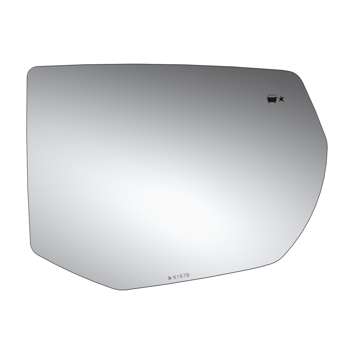 SIDE VIEW MIRROR W BLIND SPOT